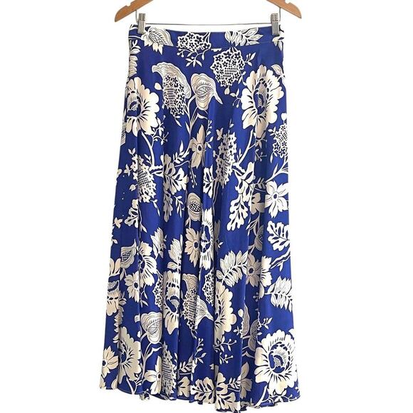 Vintage Herman Geist Floral Maxi Skirt | Size 12 | Late 80s–Early 90s - Picture 6 of 9